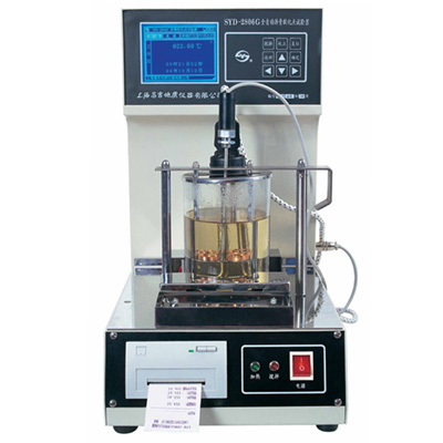 上海昌吉SYD-2806G型全自動(dòng)瀝青軟化點(diǎn)試驗(yàn)器